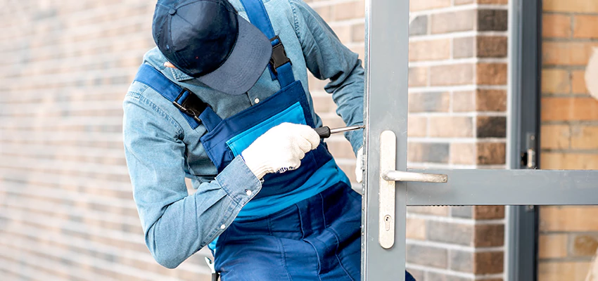Pivot Storefront Door Locks Installation in Eastvale, California